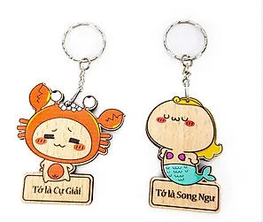 Top mẫu móc chìa khóa cute khiến ai cũng muốn sở hữu