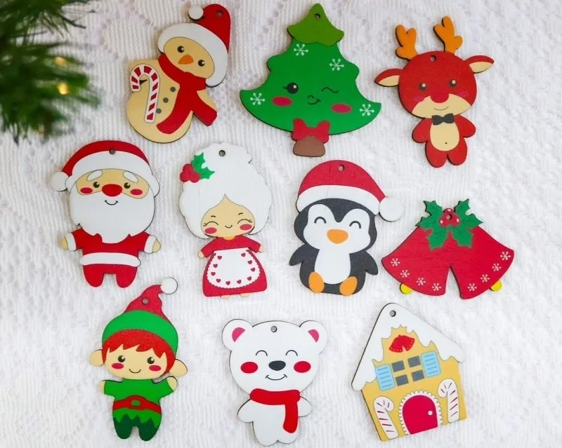 Các mẫu standee để bàn chủ đề giáng sinh