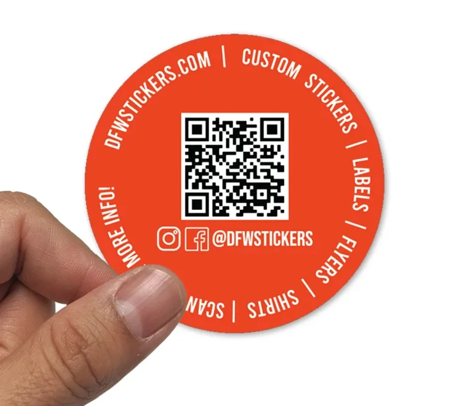 In sticker QR code – giải pháp mới cho doanh nghiệp số hóa thông tin